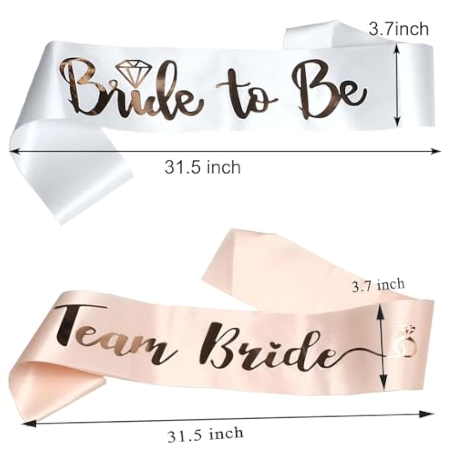 6 Team Bride Sashes,1 Bride To Be Sash,Team Bride, Bachelorette Party Sash, Wedding Party Gift For Bridesmaids (7)