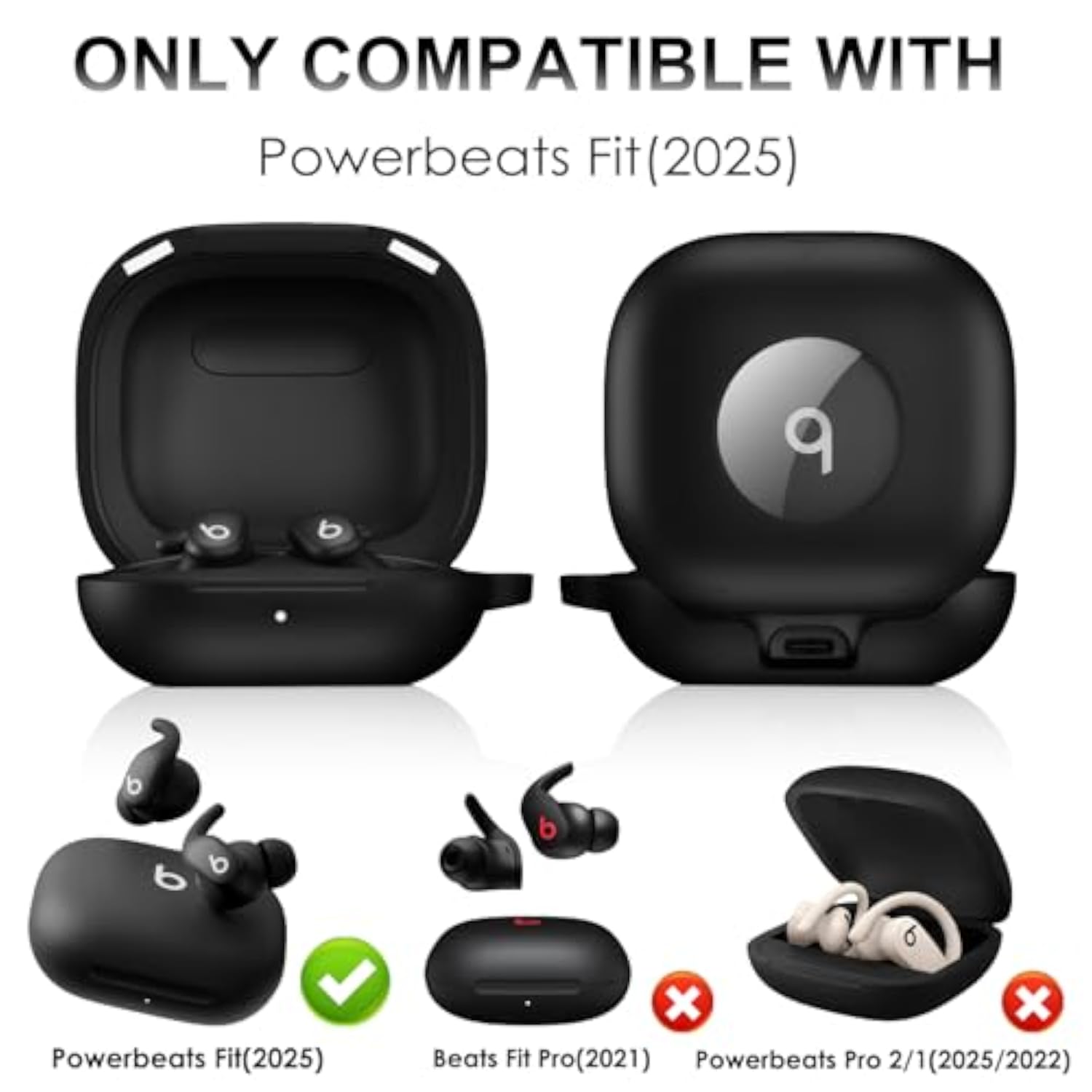 Beats Powerbeats Fit Shockproof Magnetic Case Cover