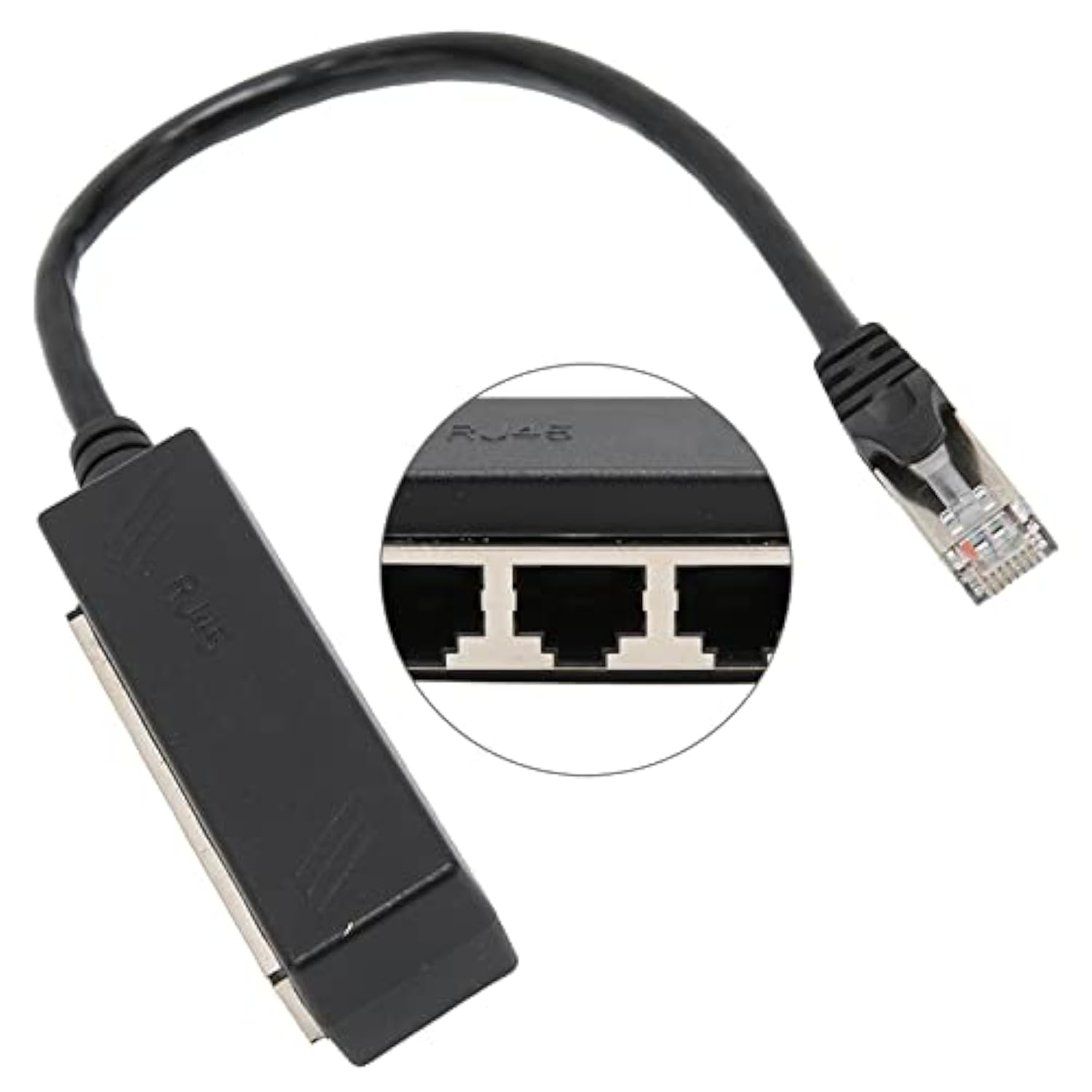 Rj45 Ethernet Splitter Cable, 8 Pin Rj45 1 Male To 4 X Female Port Lan Etherne