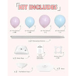 Balloon Column Stand, Set Of 2 Balloon Stands (Include Balloons)