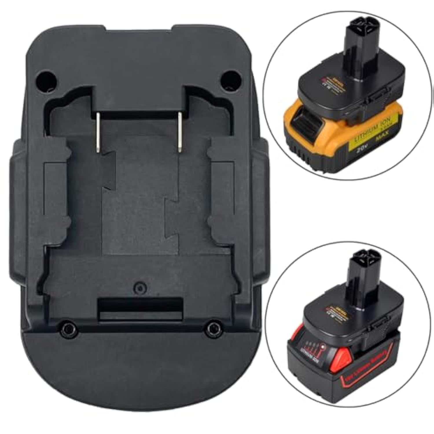 USB Battery Adapter to Use Dewalt 20V or Milwaukee 18V with Craftsman 19.2V