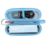 Hard Case Suitable for Anker Portable Charger 511 Power Bank 5,000mAh, Waterproof Shockproof Battery Pack Holder, Case Only, Blue
