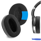 Geekria Sport Cooling Gel Replacement Ear Pads for Sennheiser HD 4.50 BT/ 4.50BTNC/ 4.50SE/ 4.40BT/ 4.30G/ 4.20S/ 458BT/ 450/ 400S/ 350BT Headphones, Ear Cushions (Black)