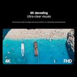 TV Stick 4K (2nd Gen) Streaming Media Player Device Google TV Cast Dolby Vision HDR10+ Atmos Dual Band Wi-Fi 6 with 360° Bluetooth Voice Remote