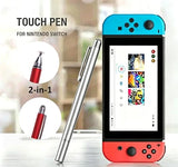 2-in-1 Stylus Pen for Nintendo Switch/Switch Lite/OLED, Capacitive Stylus for Nintendo Switch 2 Pen, Switch Super Precise Stylus Pen with Lanyard