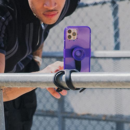 : Flexible Phone Mount & Stand, Phone Tripod Mount, Universal Device Mount - Hot Pink