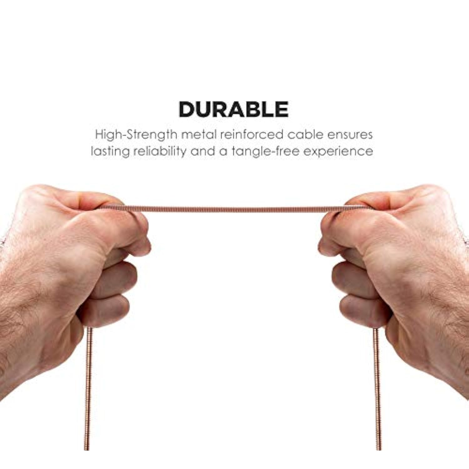 (2 Pack) Pet Proof Iphone Charger - Braided Metal Lightning To Usb-C Charging Cables [Apple Mfi Certified] Ultra Durable Chewproof Cord (4 Ft.) Compatible With Iphone And Ipad