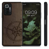 Wood Case Compatible with Xiaomi Redmi Note 10 Pro
