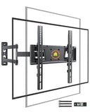 Landscape to Portrait Rotating TV Wall Mount for Vertical Mounting of Displays,Menu Wall Board Mount for 26-65" TVs Holds 88 lbs, Full Motion Corner