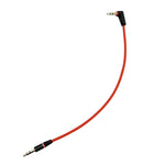 3.5Mm Aux Cable Short 2Pack 8Inch 3Port 3.5Mm Right Angle Male To Male Stereo Audio Cable Replacement For Headphones, Ipods, Iphones, Ipads, Home/Car Stereos And More