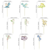 36Pcs Dragon Party Cupcake Toppers Dragon Birthday Party Decoration Fantasy Dragon Cake Decorations For Flying Dragon Baby Shower Supplies