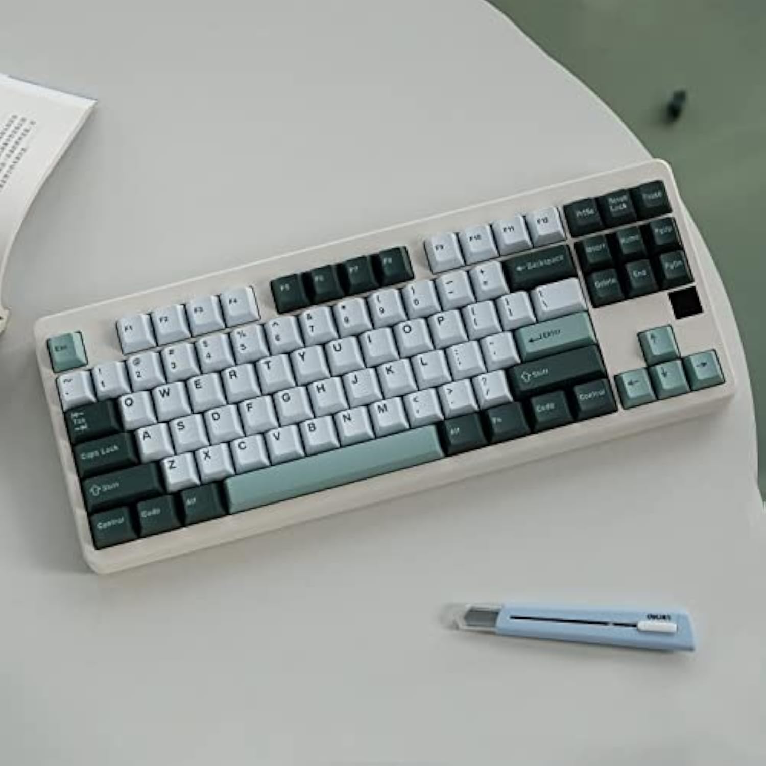 Botanical Keycaps 172 Keys Double Shot Cherry Profile With 7U Spacebar For 61/