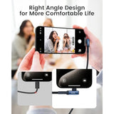 60W Usb C To Usb C Cable (2-Pack 6.6Ft), Right Angle Fast Charging Usb A To Usb C Charger Cable Compatible With Iphone15 Pro Max/Plus/Macbook Air/Samsung S25 Ultra/S22 Note 20