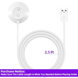 Rose Magnetic Dock Charger 12mm Fast Charging USB Cable 2.5ft