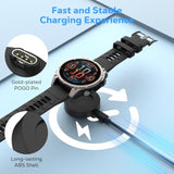 Usb C Charger Adapter For Garmin Watch, Compatible With Garmin Vivoactive 6; Tactix8 Amoled 47Mm ; Instinct E, 3 Solar 45Mm, 3 Amoled 45Mm, Type C Charging Station, Black