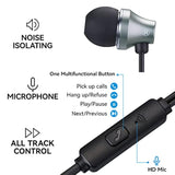 A101 Wired Earbuds Headphones For School Noise Isolating In-Ear Earphones With