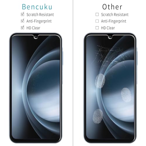 (2 Pack) Designed for  Galaxy A17 5G Tempered Glass Screen Protector, Anti Scratch, Bubble Free