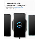 Spigen Rugged Armor MagFit Designed for Galaxy S25 Ultra Case [Fast Wireless Charging/Magnet for Galaxy] (2025) - Matte Black