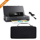 Case Compatible With Hp Officejet 250 Wireless Mobile Printer Scanner Cz992A, Portable Storage Bag For Accessories (Black)