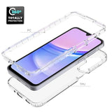 Clear Protective Case and Screen Protector for Samsung Galaxy S25 Plus 5G