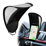 Car Mobile Phone Sunshade, Auto Portable Foldable Smartphone Umbrella Cover for Driving Safety