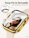 42mm Case Compatible with  Watch Series 10/11 with HD Tempered Glass Screen Protector, Hard PC Case Full Coverage Protective Anti-Scratch Bumper