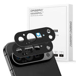 (2 Pack) Camera Lens Protector Compatible For Google Pixel 9 Pro (Not For Xl/Fold Model) Protector De Cámera Premium Metal And Glass Precise Camera Cutouts High Definition Anti-Scratch (Black)