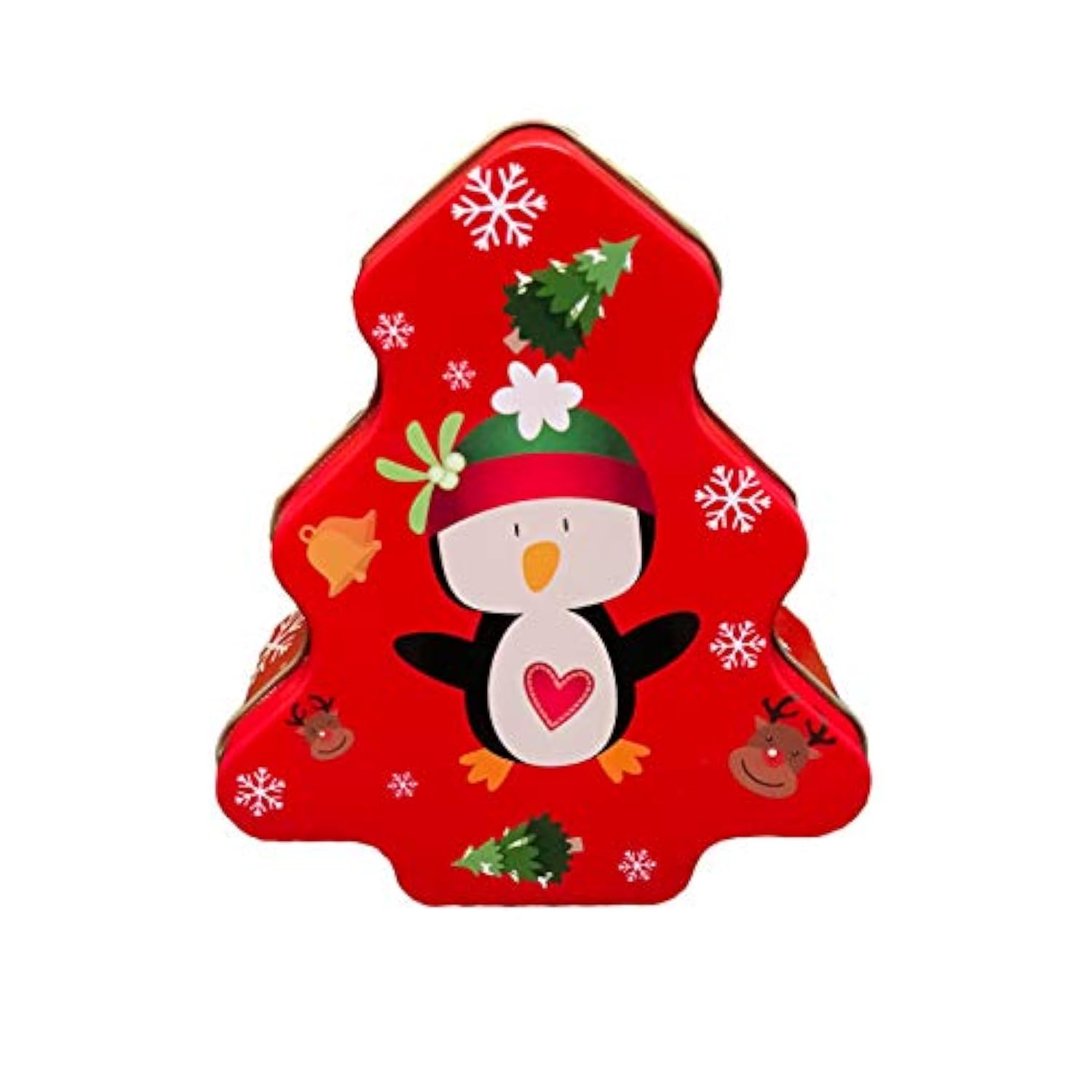 Christmas/Holiday Set Of 3 Decorative Nesting Tins (Tree)