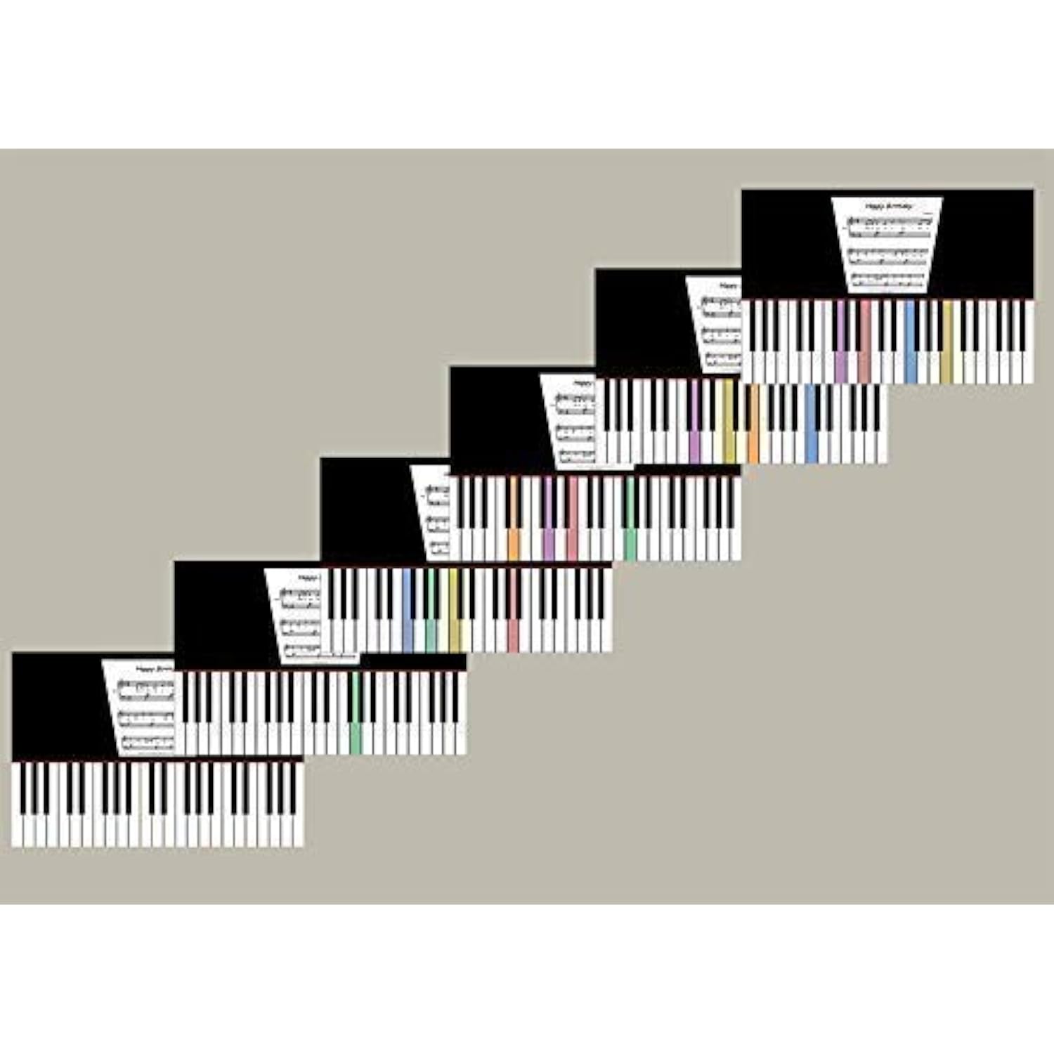 Unique Ar Augmented Reality Tech Happy Birthday Cards, Birthday Musical Cards For Women Men Kids Girls Husband Mom Boys Friends, Virtual Birthday Card 2026, Piano Keyboard Birthday Card