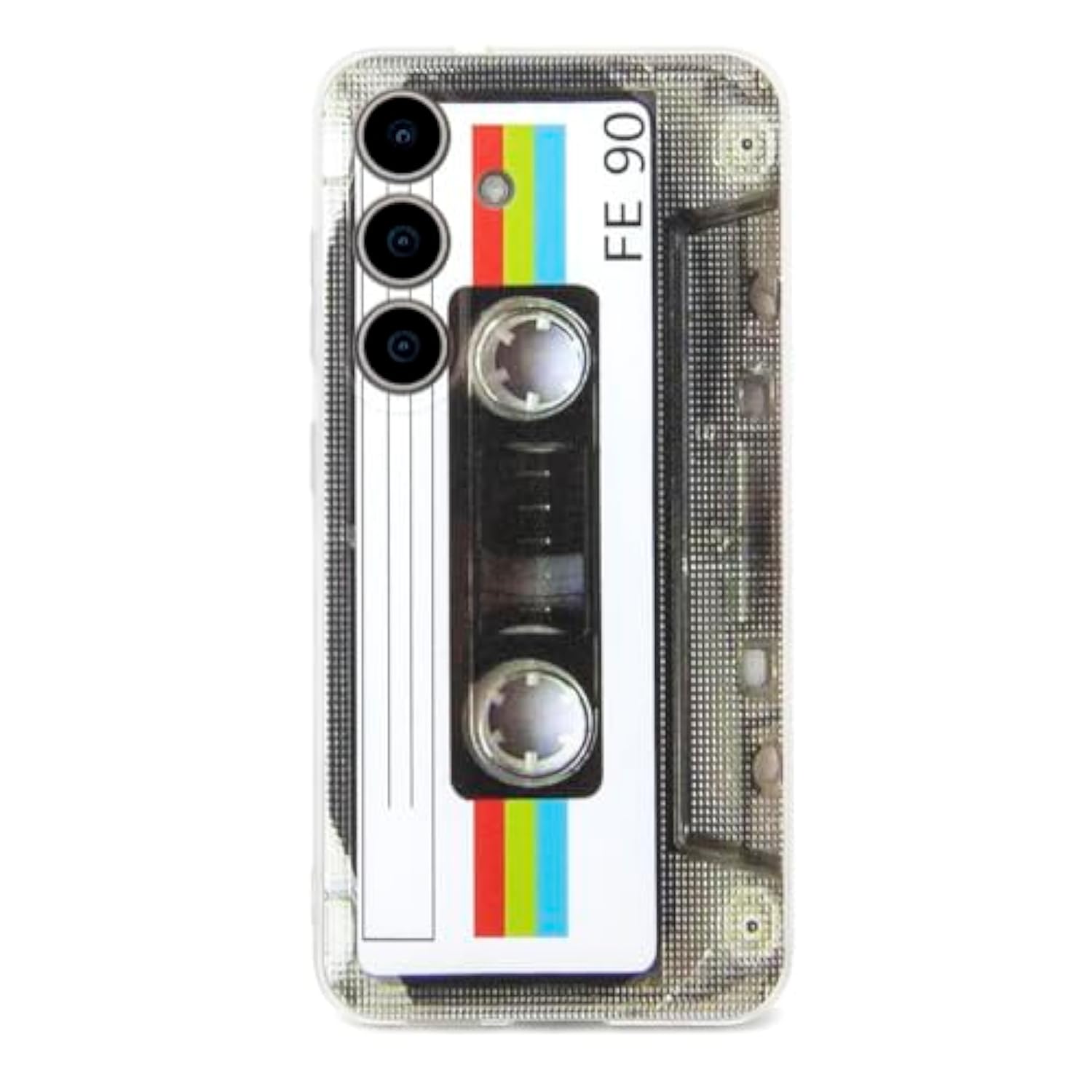 Case For Galaxy S25 Shockproof Scratchproof With Tpu Soft Bumper Retro Cassette Tape Case Compatible With Samsung Galaxy S25