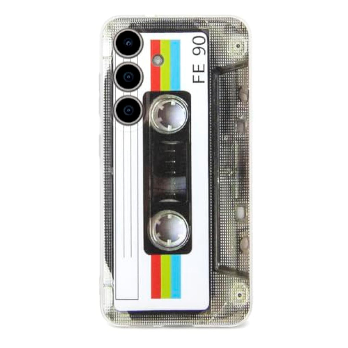 Case For Galaxy S25 Shockproof Scratchproof With Tpu Soft Bumper Retro Cassette Tape Case Compatible With Samsung Galaxy S25