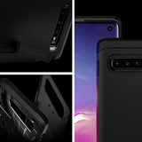 Spigen Tough Armor Designed for Samsung Galaxy S10 Case (2019) - Black