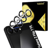 (3 Pack) Camera Lens Protector For Samsung Galaxy Z Flip 7 Fe, Anti Scratch, Bubble Free,Tempered Glass Screen Protecto