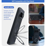 Pixel 9 Pro XL Case, MagStand Series, Kickstand, MagSafe Compatible, Black