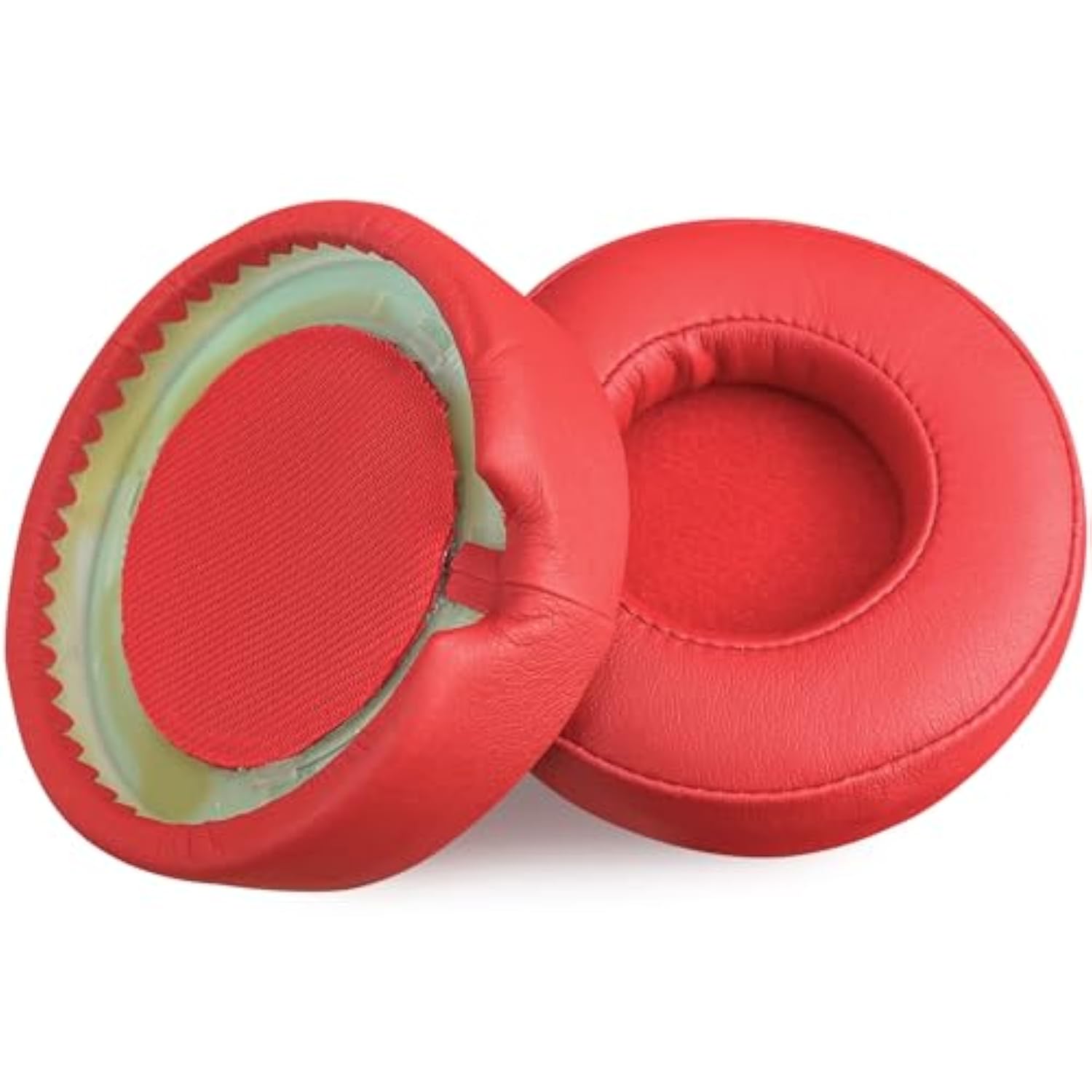 Replacement Earpads Ear Cushions Ear Cups Repair Parts Compatible With Beats By Dr Dre Pro/Detox Wireless Headphones Memory Foam Ear Pads (Red)