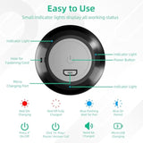 2 Mini Speakers, 3W Small Portable Bluetooth Speaker With Lanyard, Water Resistant, Wireless Stereo Pairing, Rechargeable Mini Wireless Speakers For Phone, Tablet, Built-In Microphone