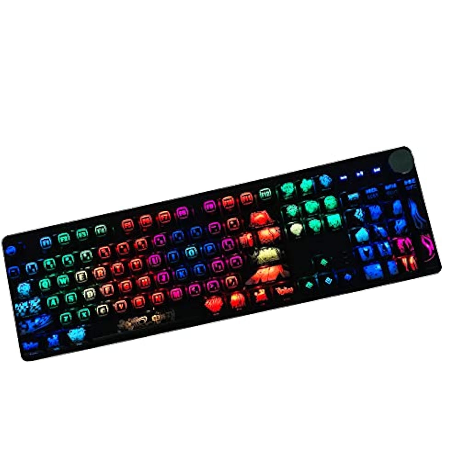 Japanese Anime Demon Slayer Keycaps 108 Pbt Dye Sublimation Oem Profile For Ch