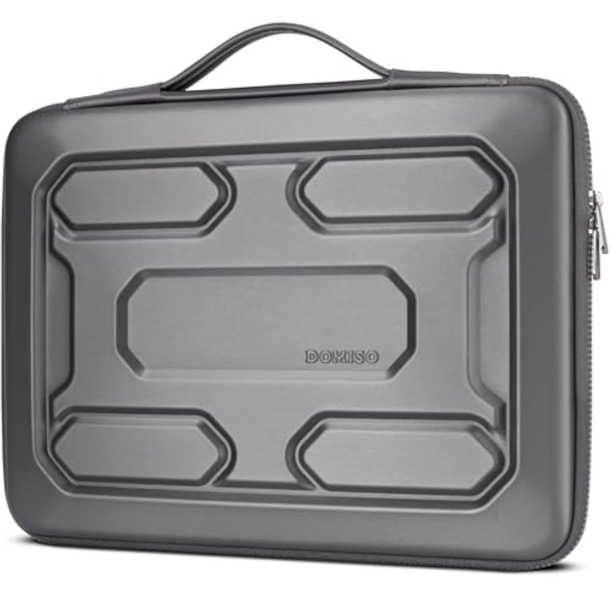 13.3 Inch Laptop Sleeve With Handle Shockproof Computer Bag Waterproof Eva Protective Carrying Case For 13-13.3 Inch Notebooks/13 Macbook Air/Macbook Pro Retina/Dell Xps 13/Hp, Dark Grey