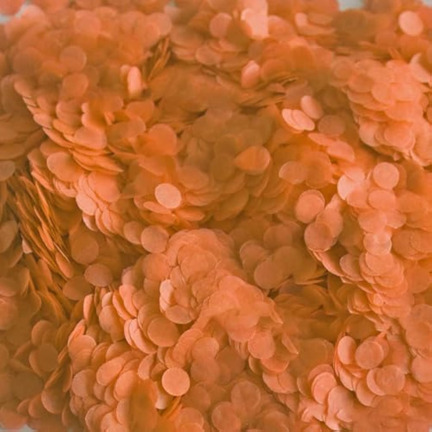 Orange Confetti Balloons, 25 Pcs Thickened 12 Inch Clear Latex Balloon With Confetti Inside For Graduation Decorations Engagement Bridal Shower Party Baby Shower Birthday Party Supplies
