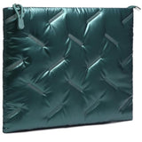 13.3-14 Inch Puffy Laptop Sleeve For Macbook Pro 14 M4/M3/M2/M1 Pro/Max 2025-2021, 14 Inch Chromebook/Zenbook, Hp Pavilion X360 14, 14 Inch Dell Latitude, Dell Xps 14, Satin Green