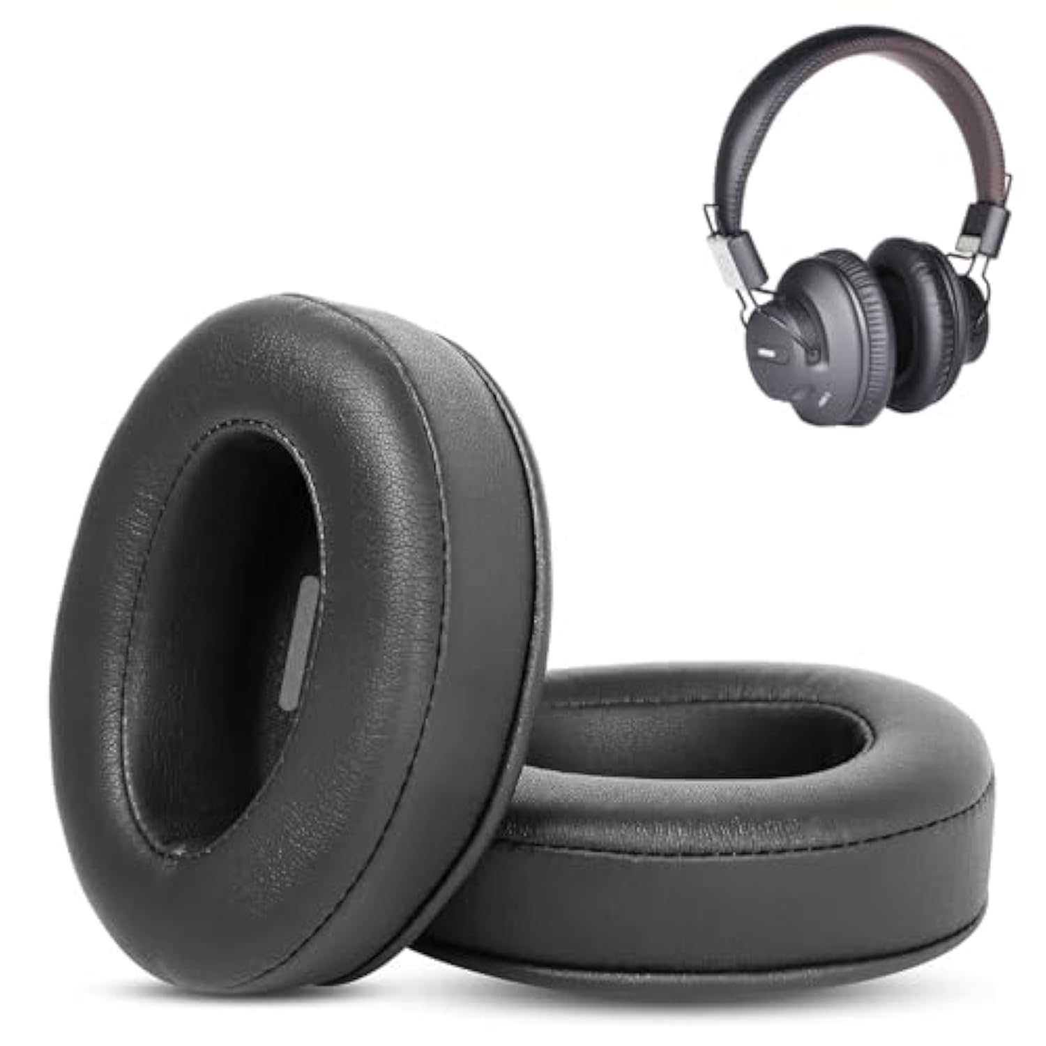 Professional Earpads Cushion Replacement Compatible With Avantree Audition, Audition Pro Ht5009, Ht4189, Ht3189, Dg59, As9Pa, As9Pa Headphones Ear Pads With Skin-Friendly Leather