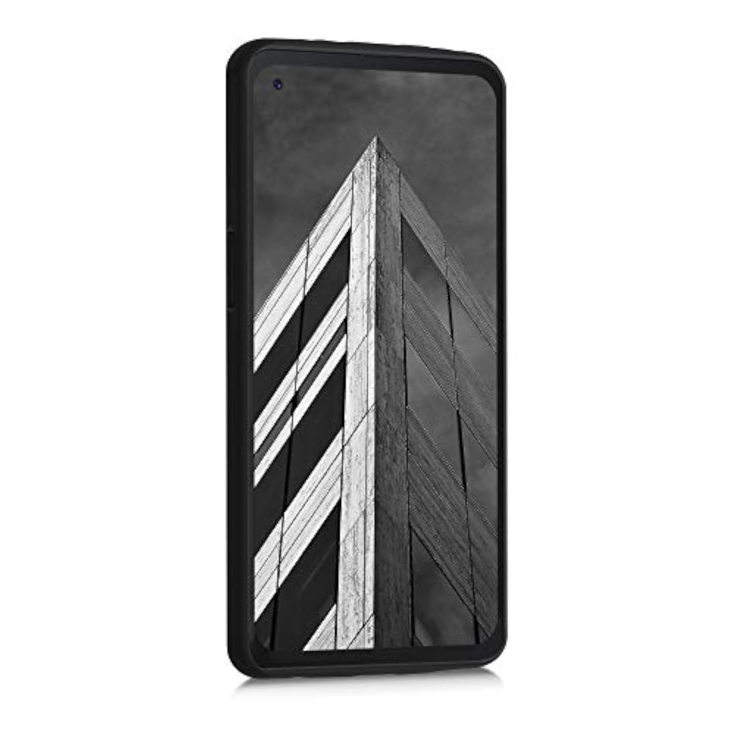 Samsung Galaxy Xcover Pro Case Compatible with kwmobile - Soft Slim Protective TPU Silicone Cover in Black Matte
