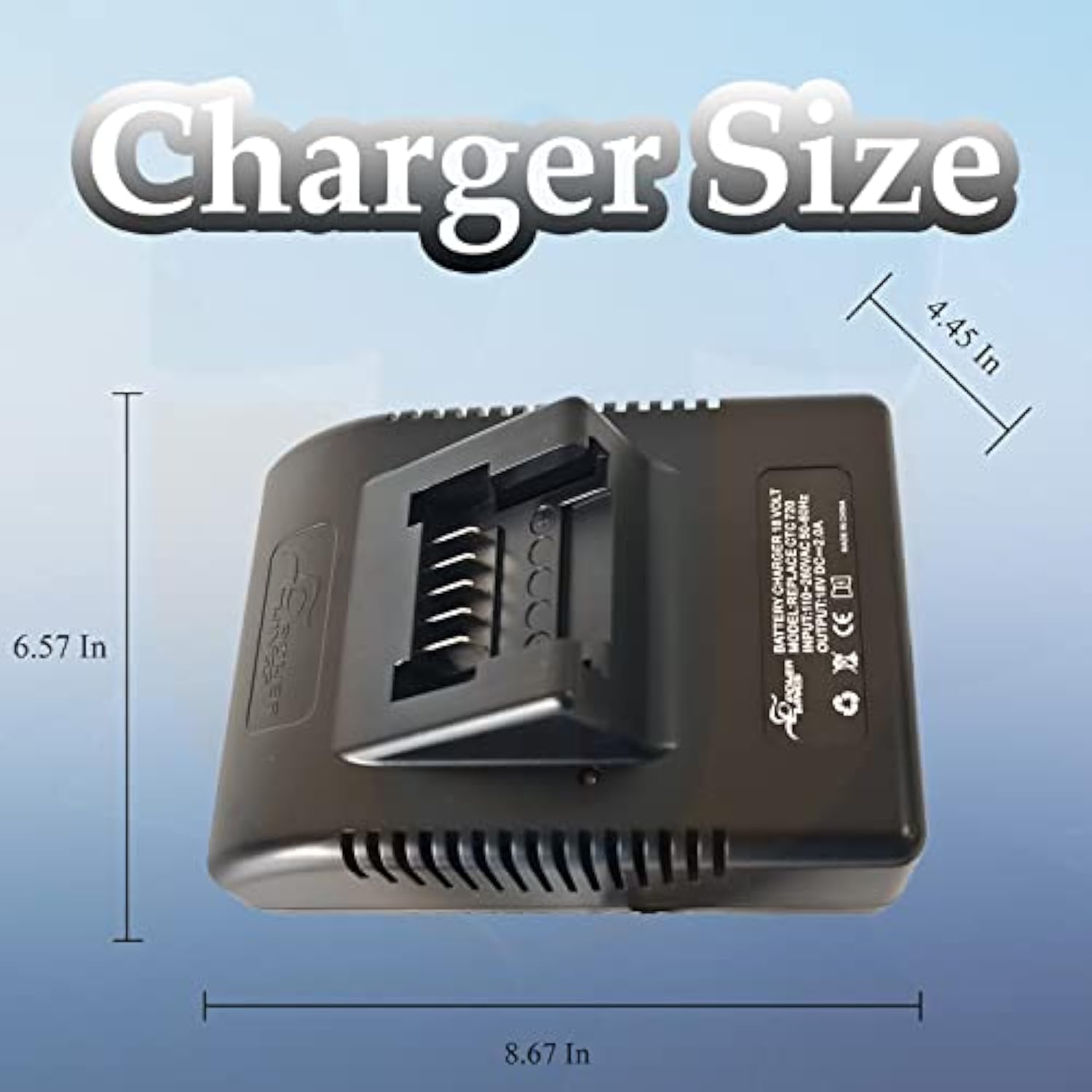 Ctc720 Charger Replacement For Snap On Tool Battery Ctb8185 Ct7850 Cdr7850H Ctl7850 Ctb7185 Ctb8187