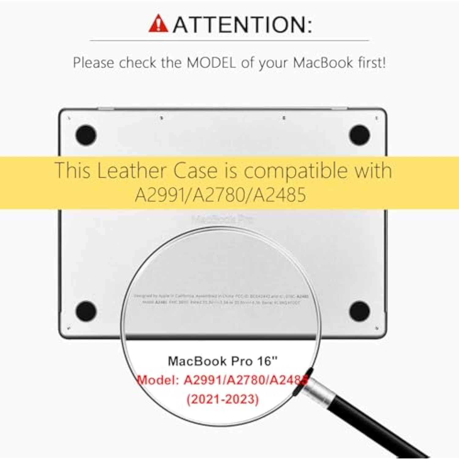 ICARER MacBook Pro 16 Case (2025-2021), Premium Leather Case for M4 M3 M2 M1 Pro/Max A3403 A3186 A2991 A2780 A2485, with Touch Bar & Touch ID Compatible for Apple MacBook Pro 16inch (Black)