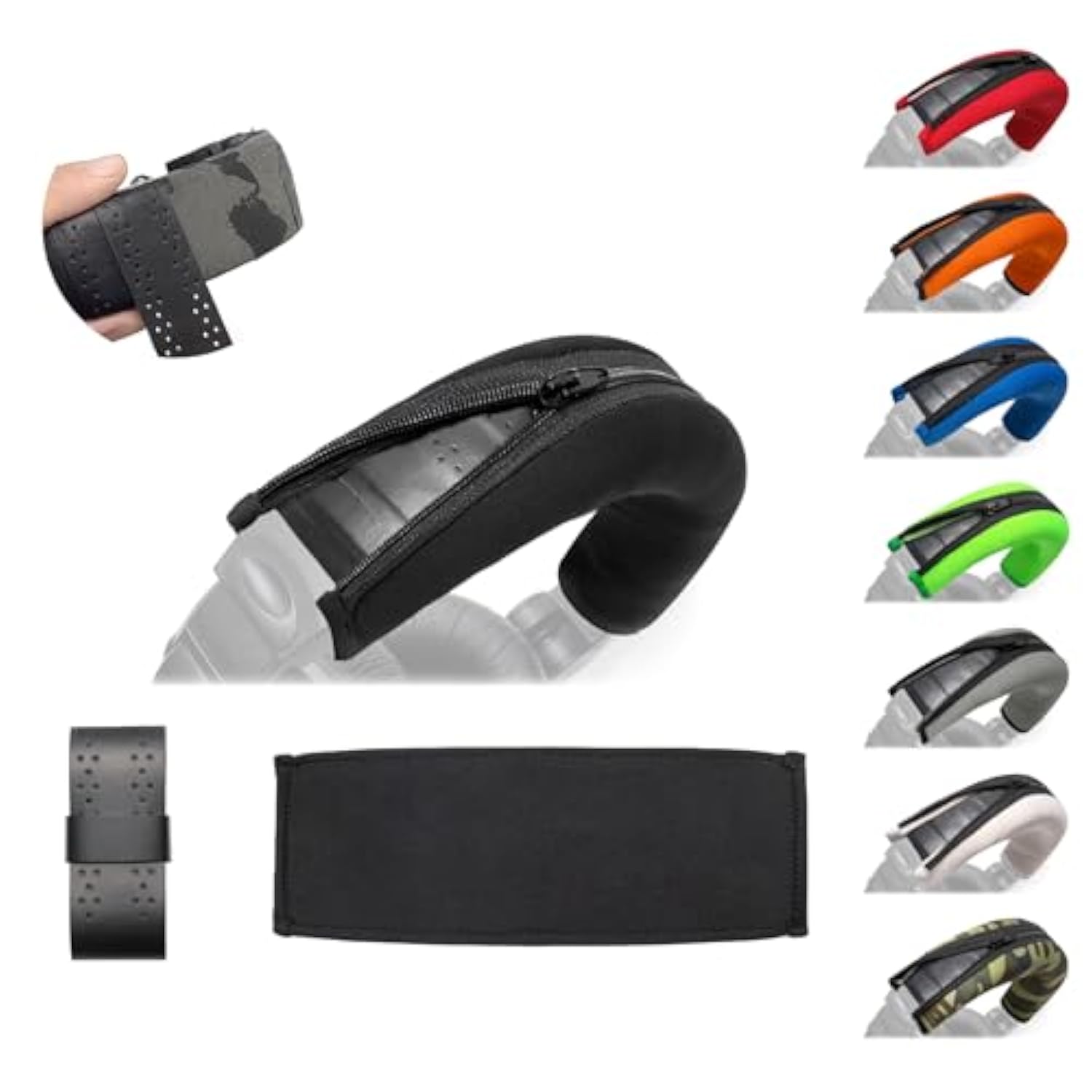 Headphone Headband Cover Cushion Compatible With Sennheiser Hd280 Hd280 Pro,Hd380,Hd380-Pro,Pc37X,Pc38X,Pc350,Pxc350,Pxe350,Pc360 Headphone-Headband Tape Protection
