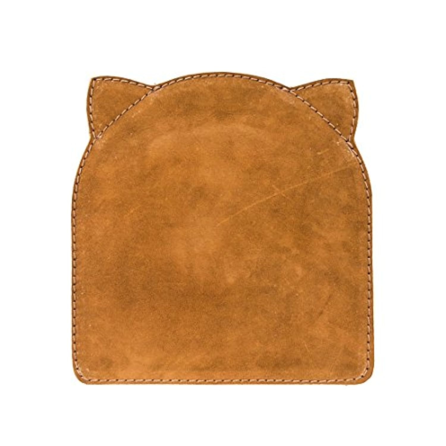 Soft Leather Cat Mouse Pad Handmade Swayze Suede