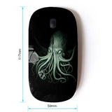 [ Optical 2.4G Wireless Mouse [ Octopus Kraken Sea Ocean Creature Legs Art ]