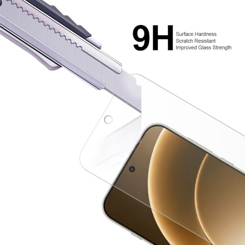 (2 Pack) Designed for OnePlus 15 Tempered Glass Screen Protector, Anti Scratch, Bubble Free