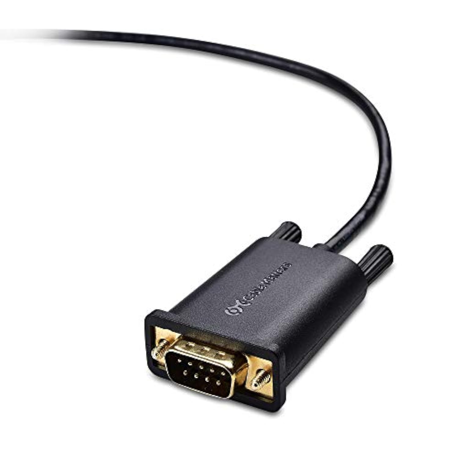 Cable Matters USB to Serial Adapter Male to Male Cable - 3ft, RS232 to USB2.0, USB to DB9 Cable, Supports Windows 11/10/8/7/Vista/XP, macOS 11.0 or Later, Black