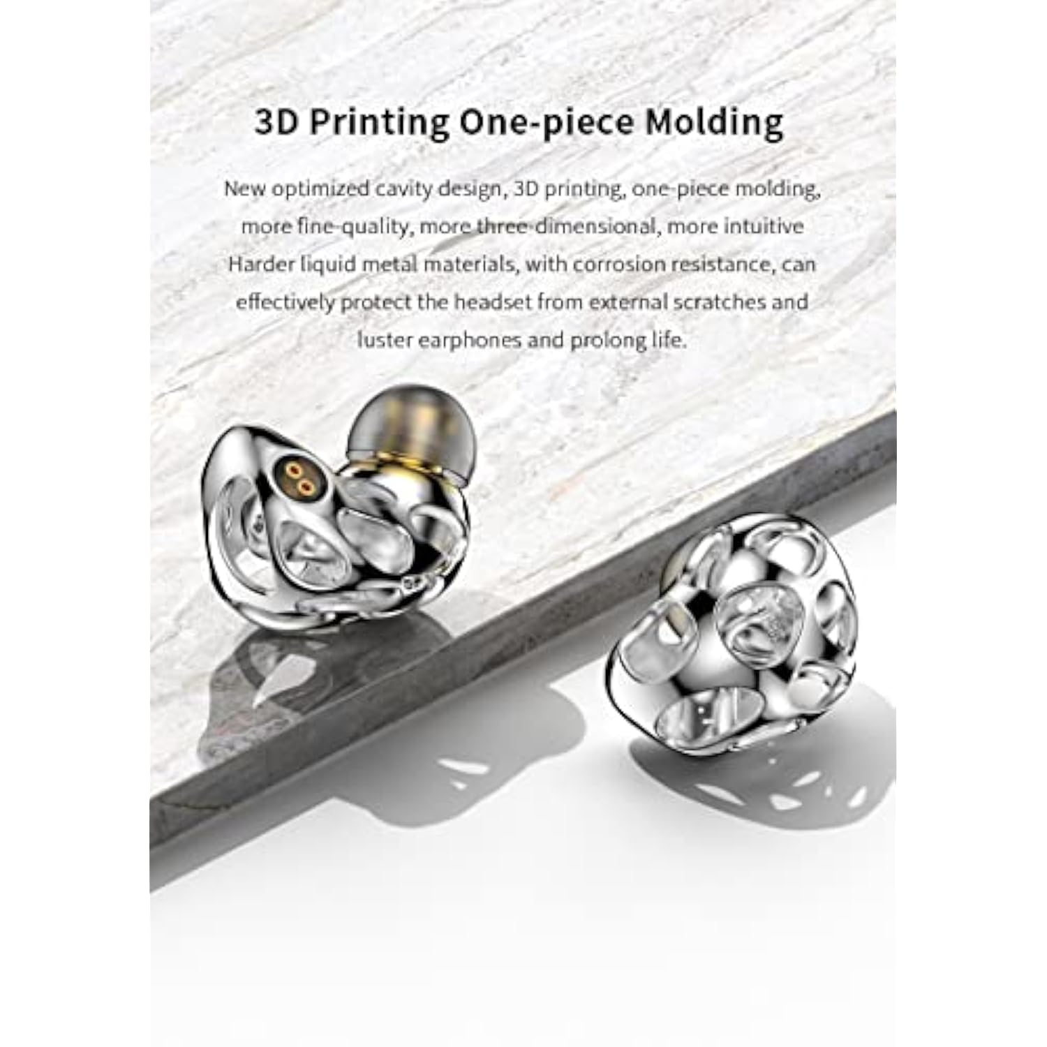 In-Ear Earphones Blon Bl-A8 Prometheus 10Mm Dd Earbuds 3D Printing Metal Housi